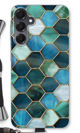 Hexagons in stained glass