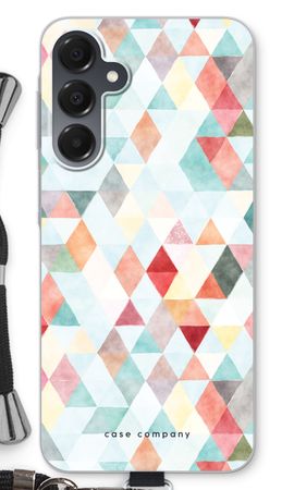 Gekleurde driehoekjes pastel