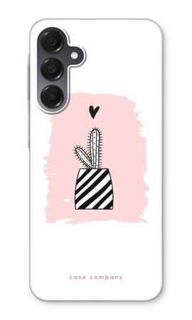 Black and white cactus