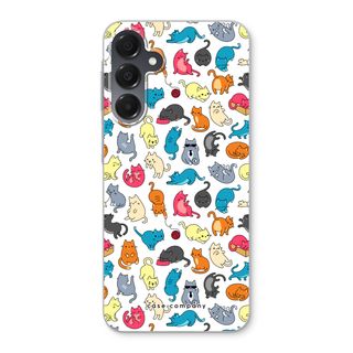 Colourful cats