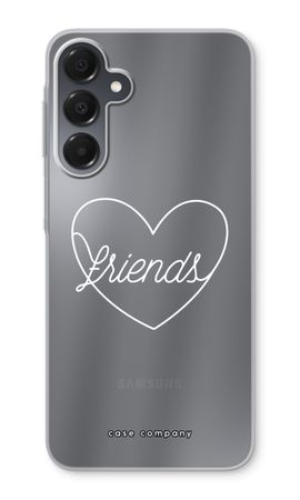 Friends heart pastel