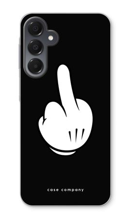 Middle finger black