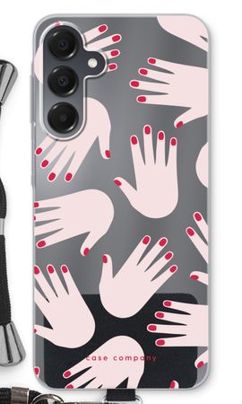 Hands pink