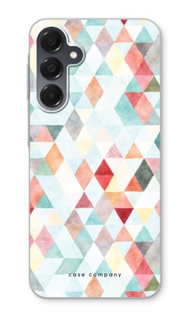 Pastellfarbene Dreiecke