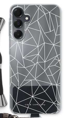 Geometrische lijnen wit