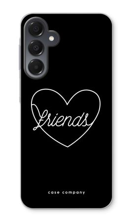 Friends heart black