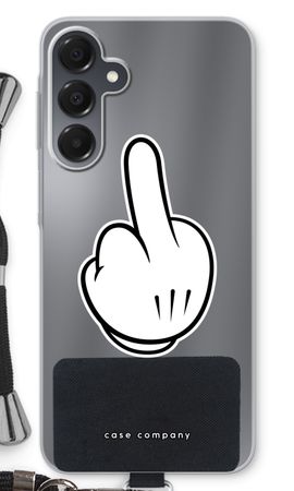 Middle finger black