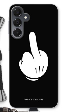 Middle finger black