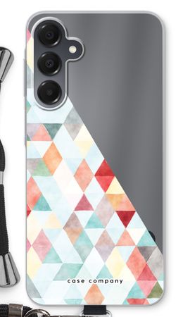 Gekleurde driehoekjes pastel