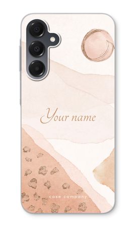 Gold Spots Namecase - Blush