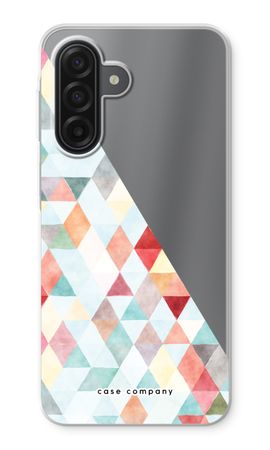 Coloured triangles pastel