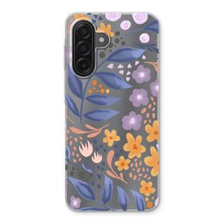 Flowers with blue leaves