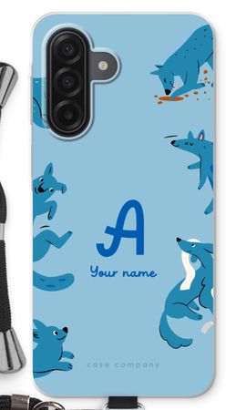 Playful Dogs Monogram