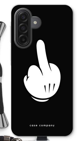 Middle finger black