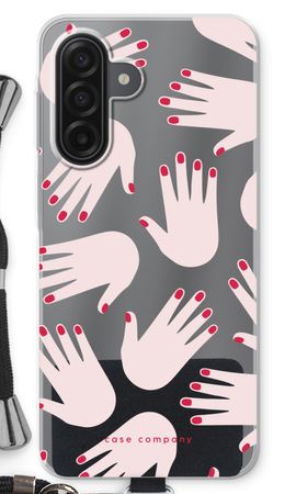 Hands pink