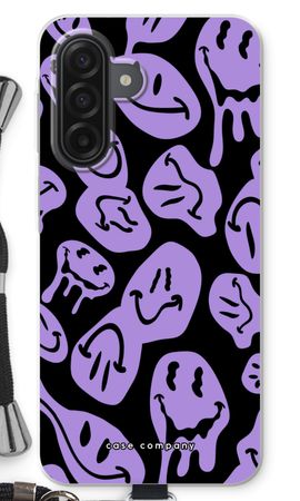 Melting Smiley - Purple