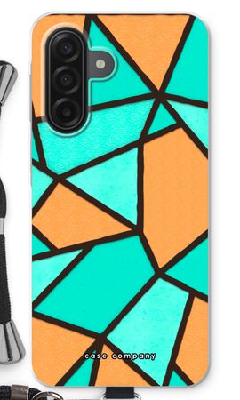 Stained glass - Orange