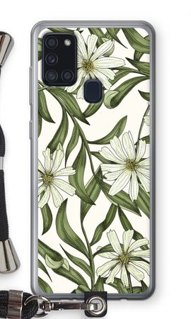 White flower pattern