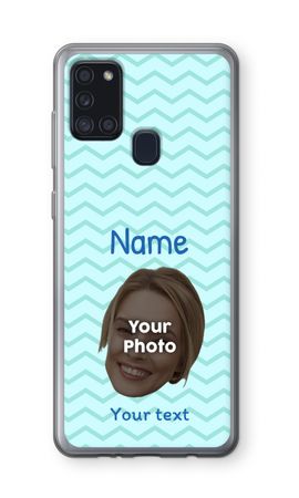 Personalized Face - Stripes Pattern