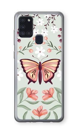 Butterfly in a floral world