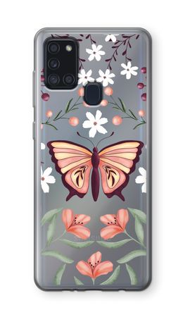 Butterfly in a floral world