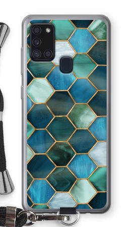 Hexagons in stained glass