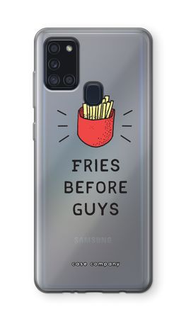Fries before guys