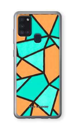 Stained glass - Orange