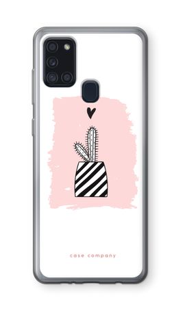Black and white cactus