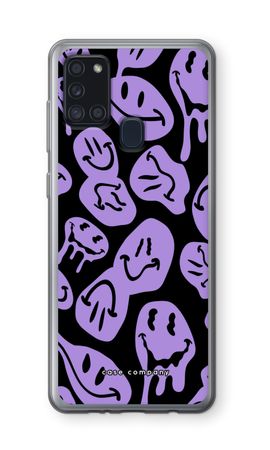 Melting Smiley - Purple