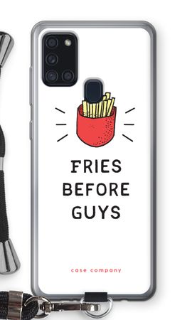 Fries before guys
