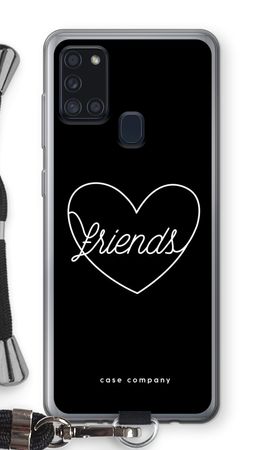 Friends heart black