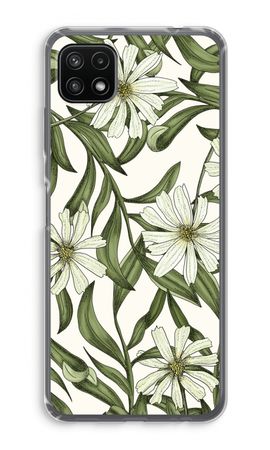 White flower pattern