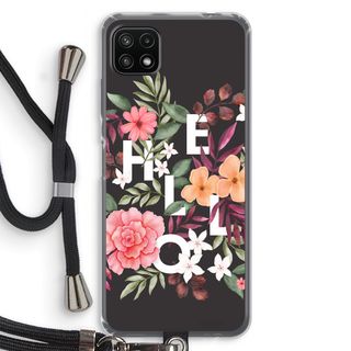 Hello in flowers
