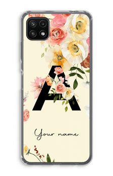 Flirty Flowers Monogram