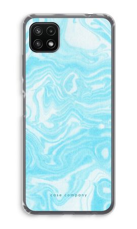 Water paint blue