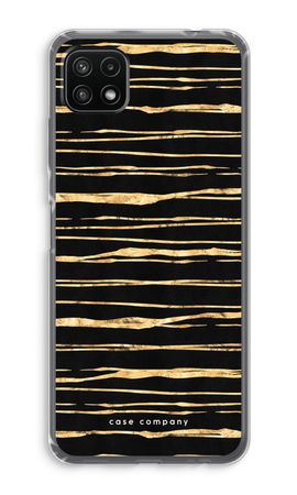 Gold stripes