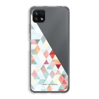 Coloured triangles pastel