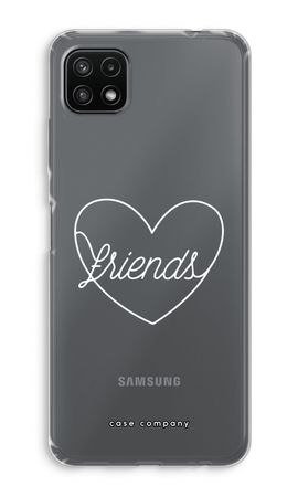 Friends heart pastel