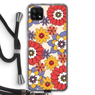 Fleurs rétro - Jaune