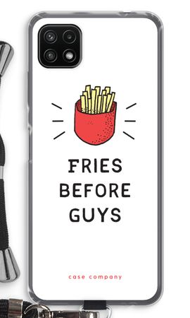 Fries before guys
