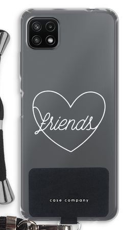 Friends heart pastel