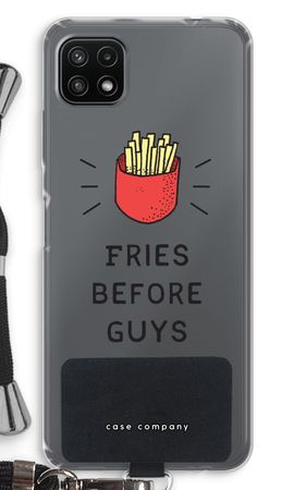 Fries before guys