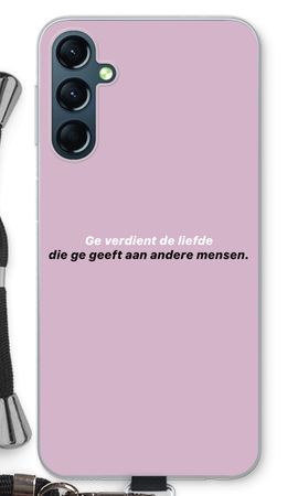 Ge verdient de liefde