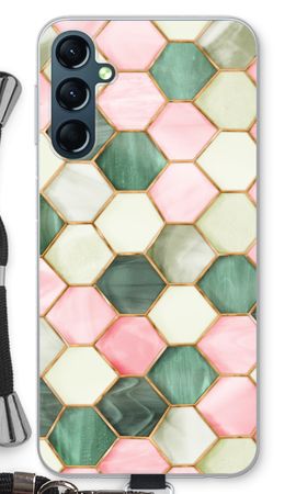 Hexagons in stained glass