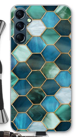Hexagons in stained glass