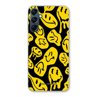 Smeltende smiley - Geel