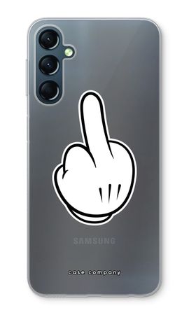 Middle finger black