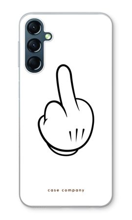 Middle finger white
