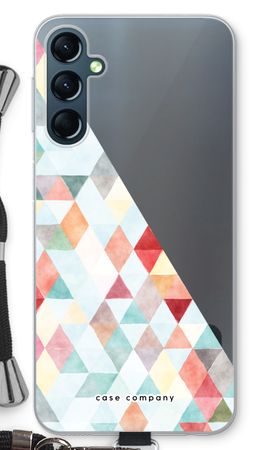 Coloured triangles pastel